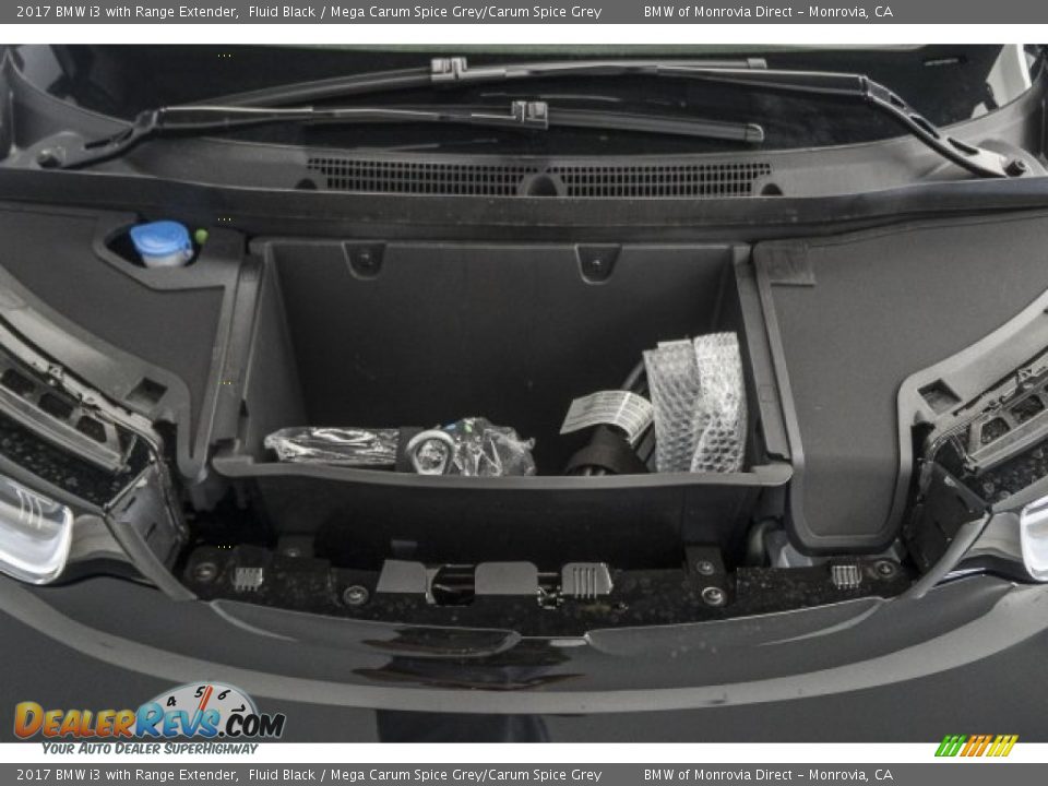 2017 BMW i3 with Range Extender Fluid Black / Mega Carum Spice Grey/Carum Spice Grey Photo #8