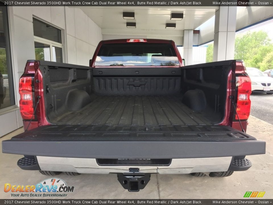 2017 Chevrolet Silverado 3500HD Work Truck Crew Cab Dual Rear Wheel 4x4 Butte Red Metallic / Dark Ash/Jet Black Photo #10