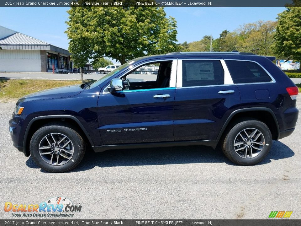 2017 Jeep Grand Cherokee Limited 4x4 True Blue Pearl / Black Photo #3