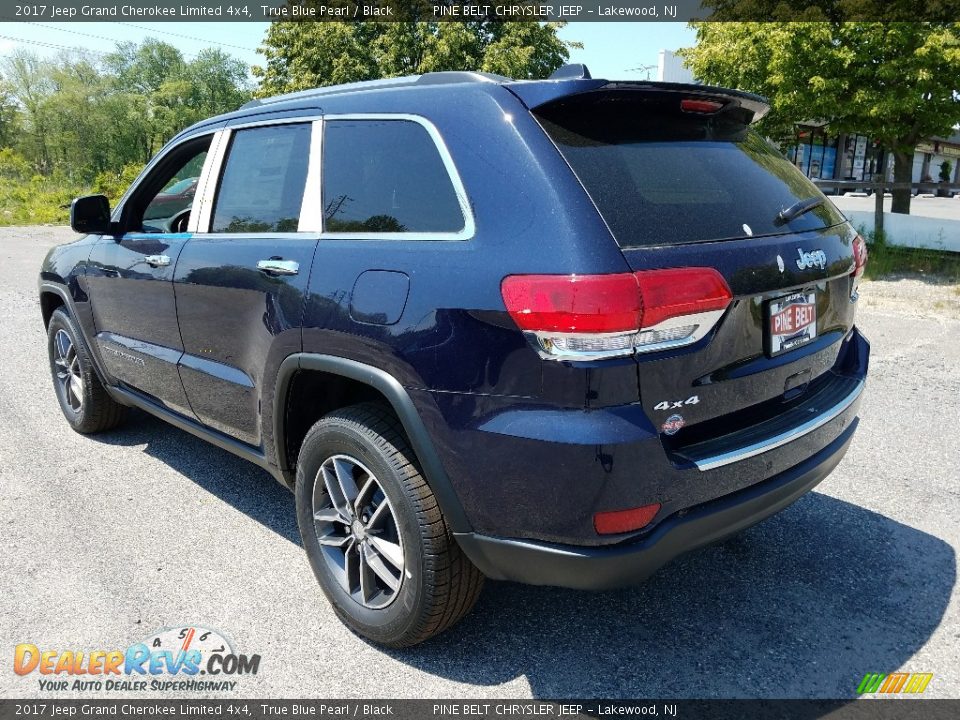 2017 Jeep Grand Cherokee Limited 4x4 True Blue Pearl / Black Photo #4