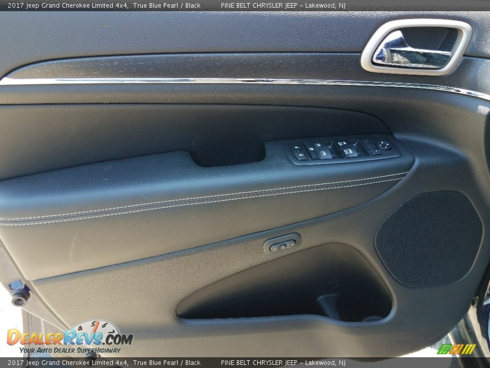 2017 Jeep Grand Cherokee Limited 4x4 True Blue Pearl / Black Photo #8