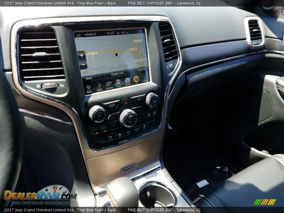 2017 Jeep Grand Cherokee Limited 4x4 True Blue Pearl / Black Photo #10