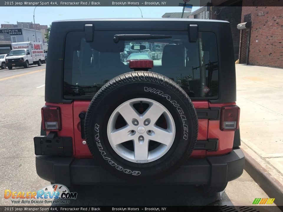 2015 Jeep Wrangler Sport 4x4 Firecracker Red / Black Photo #19