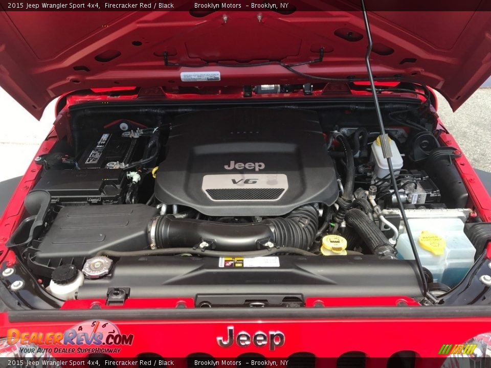 2015 Jeep Wrangler Sport 4x4 Firecracker Red / Black Photo #30