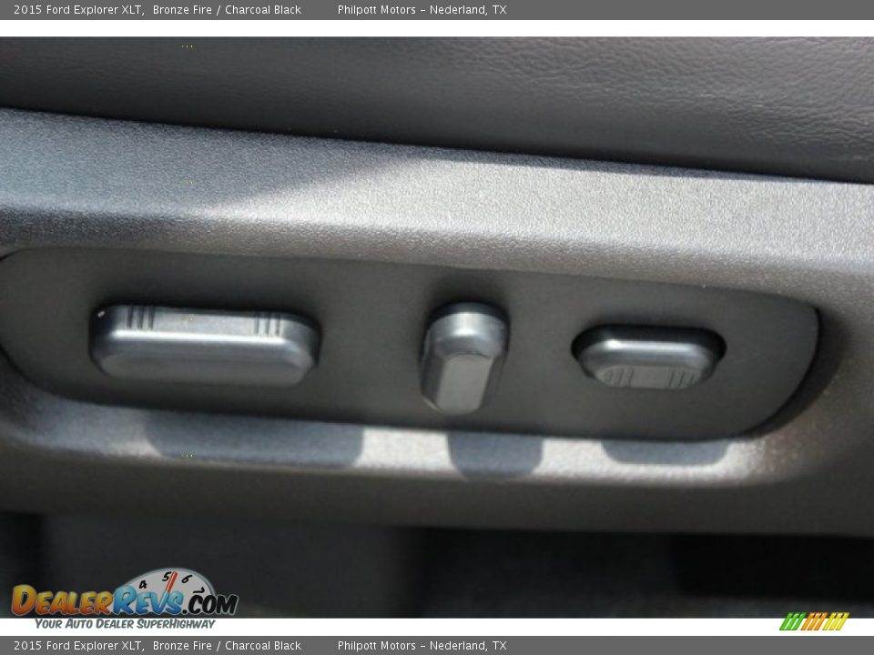 2015 Ford Explorer XLT Bronze Fire / Charcoal Black Photo #14