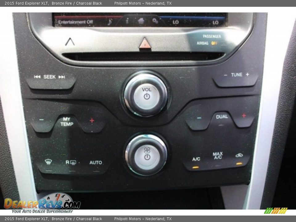 2015 Ford Explorer XLT Bronze Fire / Charcoal Black Photo #17