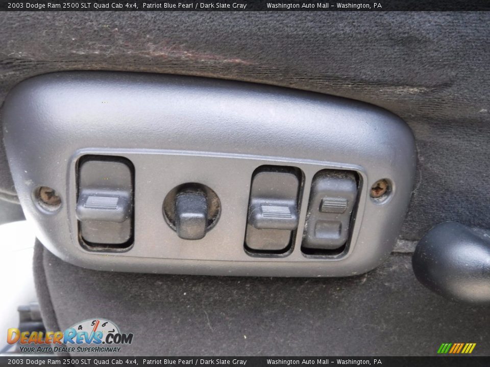 2003 Dodge Ram 2500 SLT Quad Cab 4x4 Patriot Blue Pearl / Dark Slate Gray Photo #19