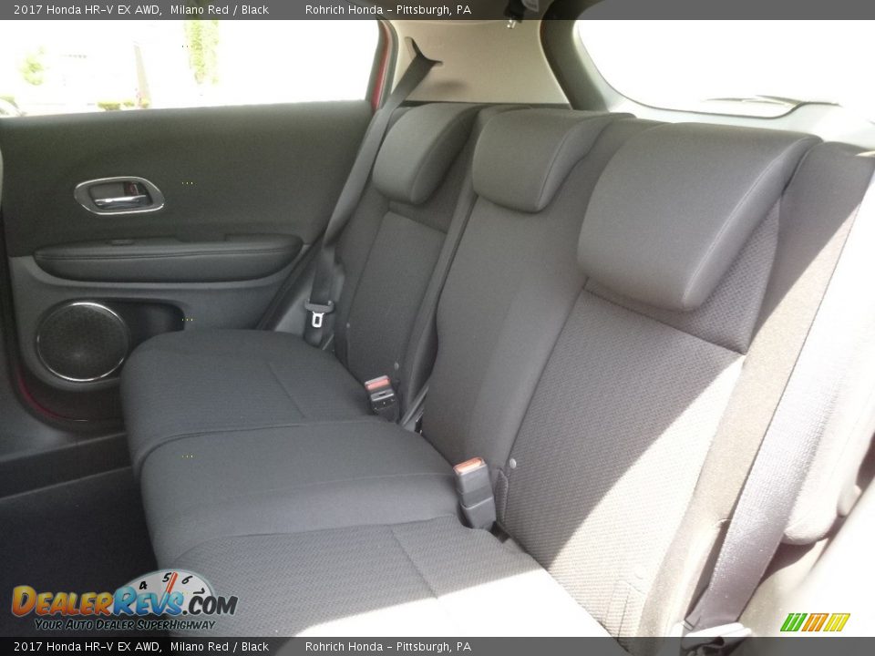 2017 Honda HR-V EX AWD Milano Red / Black Photo #7