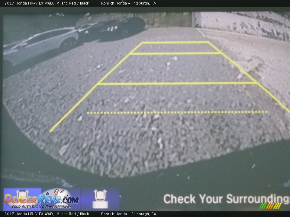2017 Honda HR-V EX AWD Milano Red / Black Photo #13