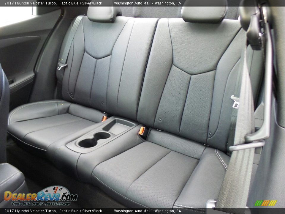 Rear Seat of 2017 Hyundai Veloster Turbo Photo #11