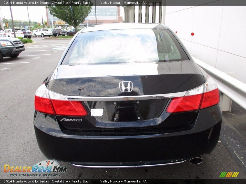 2014 Honda Accord LX Sedan Crystal Black Pearl / Black Photo #5