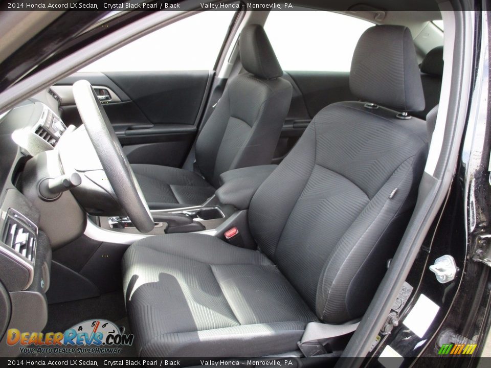 2014 Honda Accord LX Sedan Crystal Black Pearl / Black Photo #11