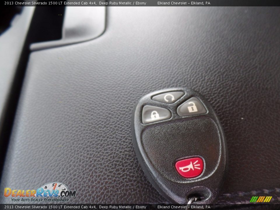 2013 Chevrolet Silverado 1500 LT Extended Cab 4x4 Deep Ruby Metallic / Ebony Photo #19