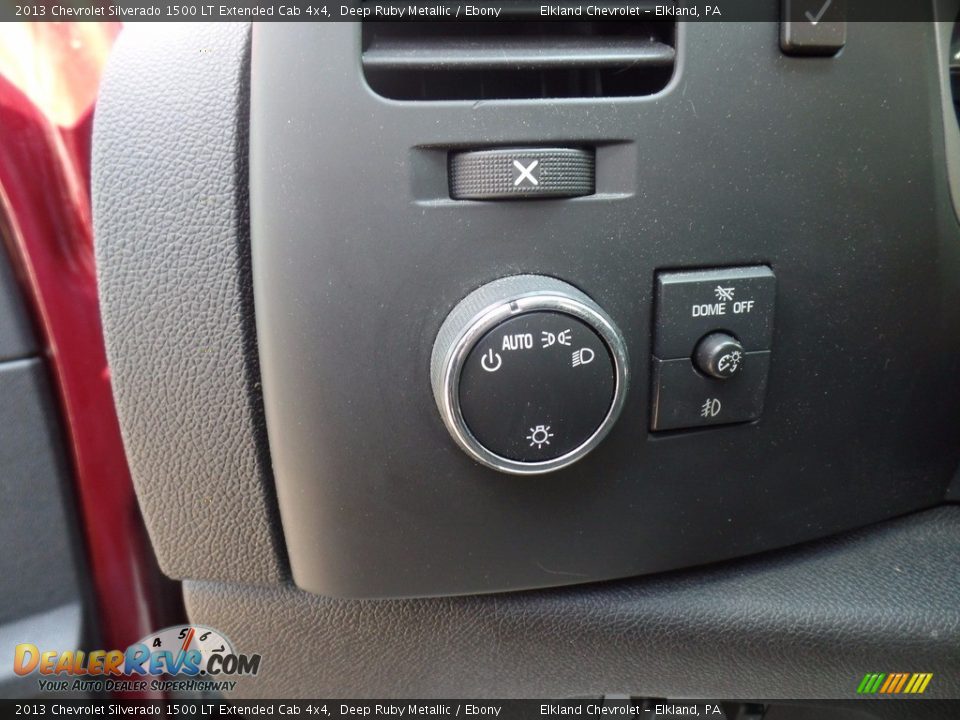 2013 Chevrolet Silverado 1500 LT Extended Cab 4x4 Deep Ruby Metallic / Ebony Photo #25