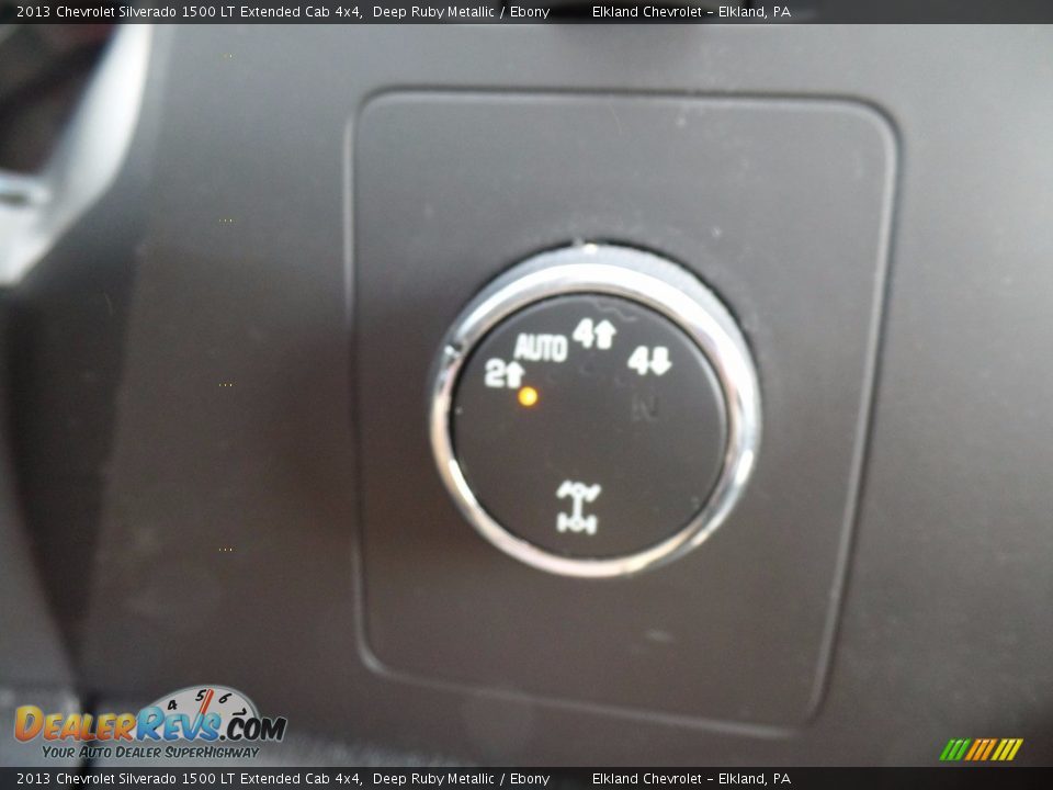 2013 Chevrolet Silverado 1500 LT Extended Cab 4x4 Deep Ruby Metallic / Ebony Photo #28