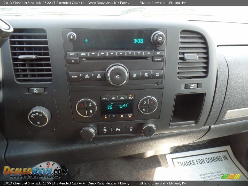 2013 Chevrolet Silverado 1500 LT Extended Cab 4x4 Deep Ruby Metallic / Ebony Photo #30