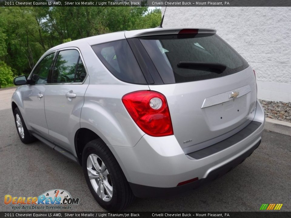 2011 Chevrolet Equinox LS AWD Silver Ice Metallic / Light Titanium/Jet Black Photo #8