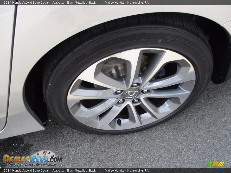 2014 Honda Accord Sport Sedan Alabaster Silver Metallic / Black Photo #3