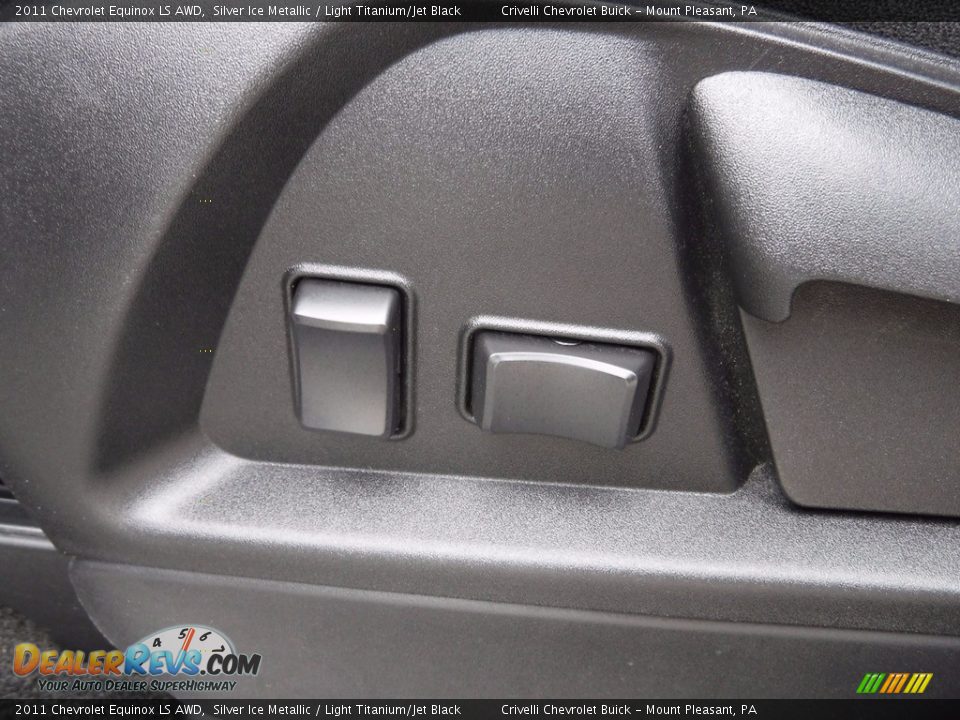 2011 Chevrolet Equinox LS AWD Silver Ice Metallic / Light Titanium/Jet Black Photo #14
