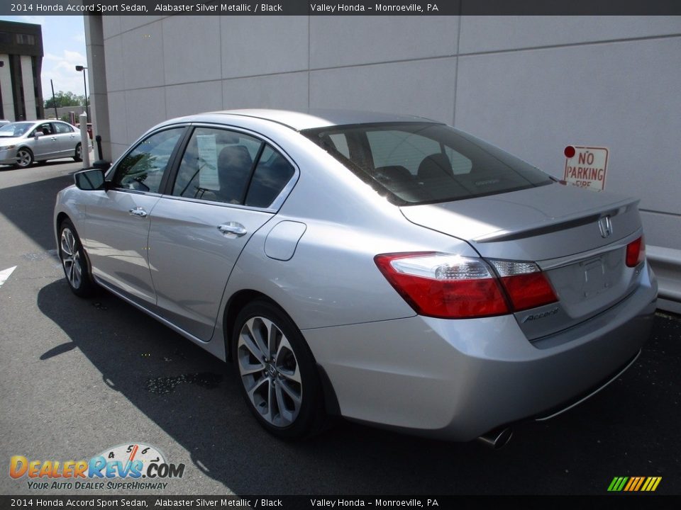 2014 Honda Accord Sport Sedan Alabaster Silver Metallic / Black Photo #4