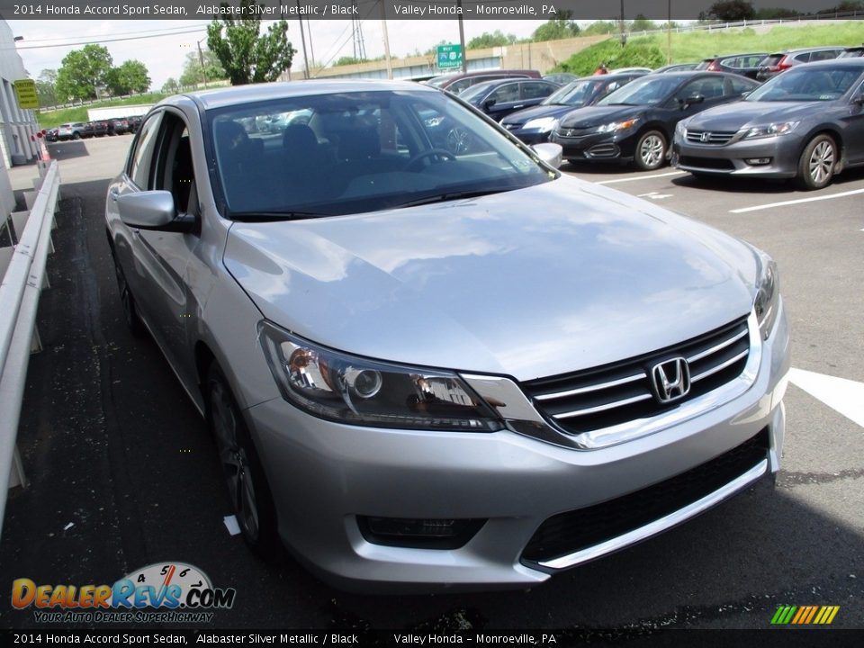 2014 Honda Accord Sport Sedan Alabaster Silver Metallic / Black Photo #7