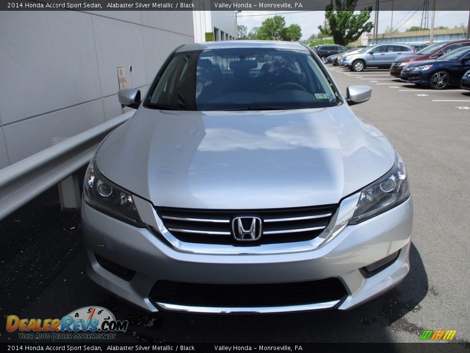 2014 Honda Accord Sport Sedan Alabaster Silver Metallic / Black Photo #8