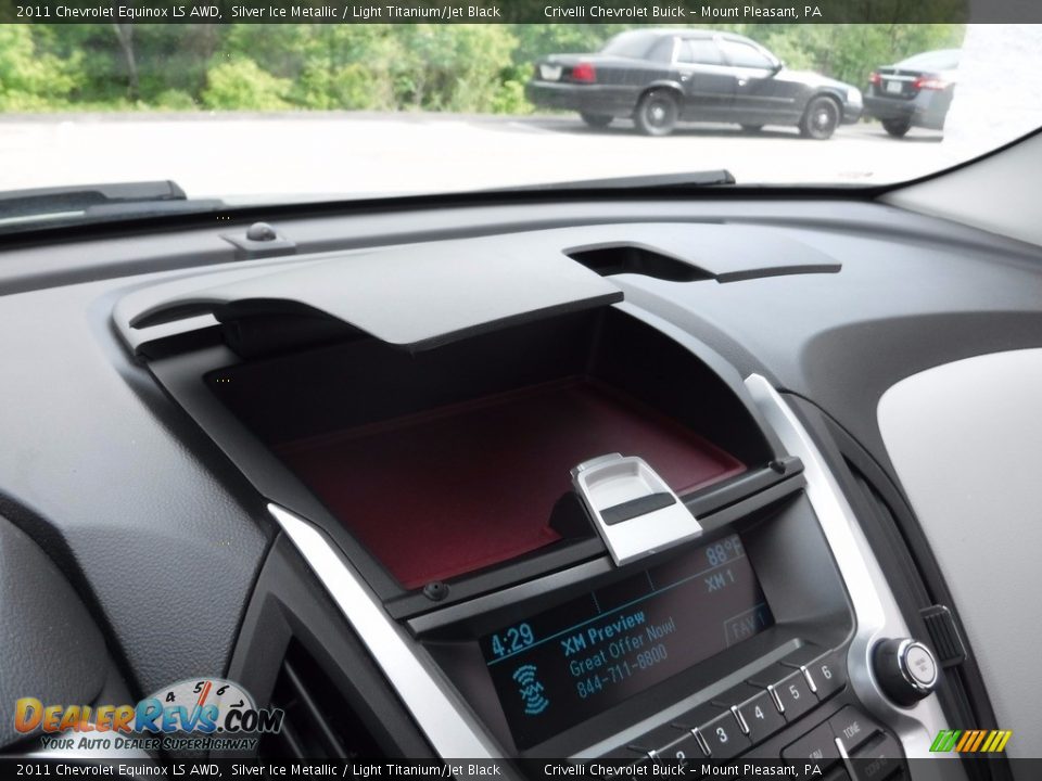 2011 Chevrolet Equinox LS AWD Silver Ice Metallic / Light Titanium/Jet Black Photo #20