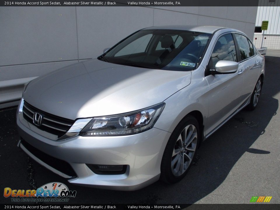 2014 Honda Accord Sport Sedan Alabaster Silver Metallic / Black Photo #9