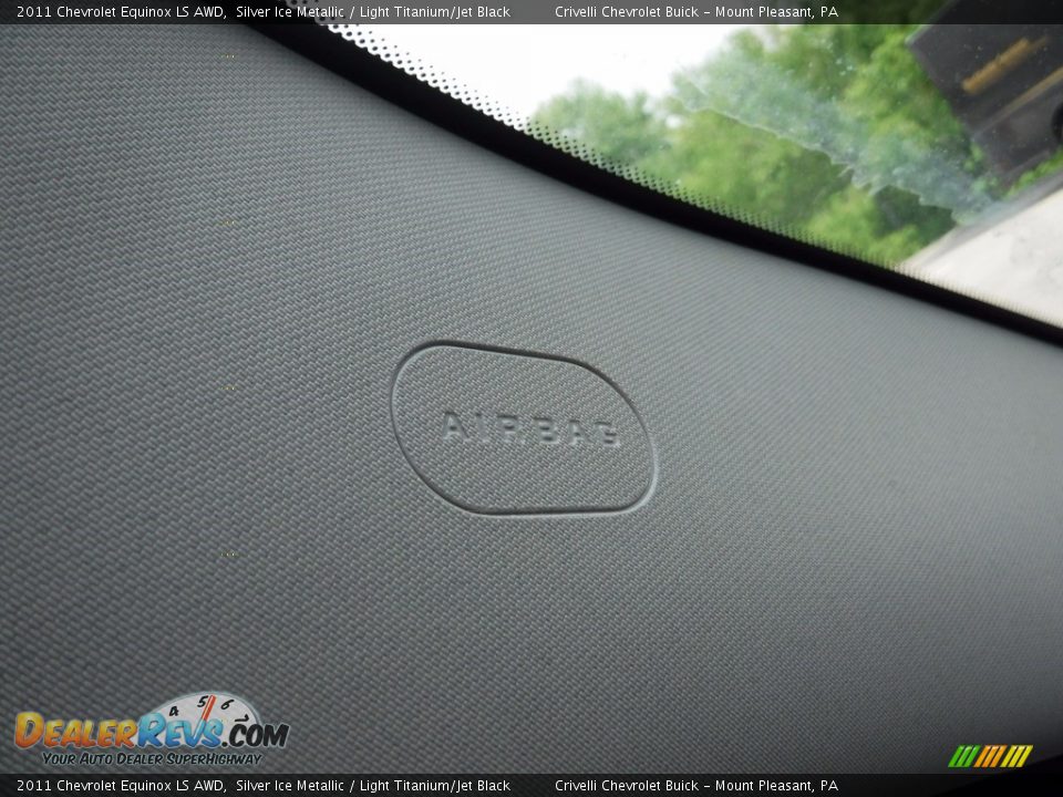 2011 Chevrolet Equinox LS AWD Silver Ice Metallic / Light Titanium/Jet Black Photo #21