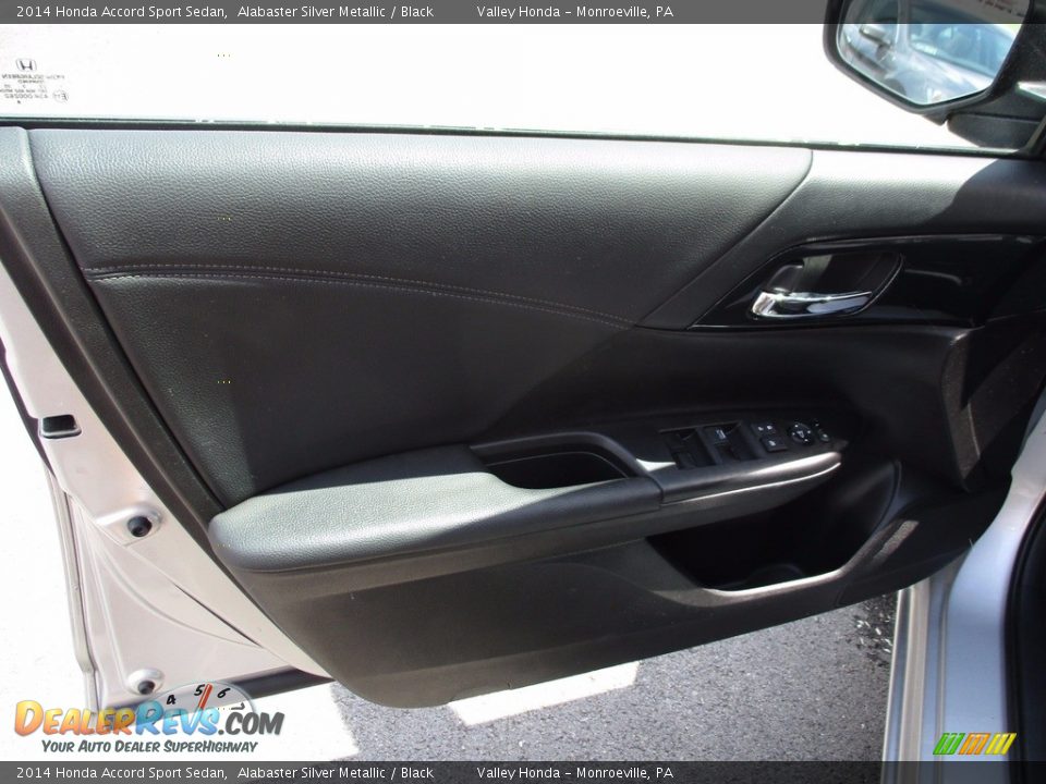 2014 Honda Accord Sport Sedan Alabaster Silver Metallic / Black Photo #10