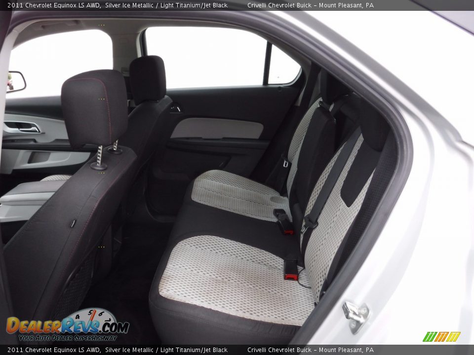 2011 Chevrolet Equinox LS AWD Silver Ice Metallic / Light Titanium/Jet Black Photo #22