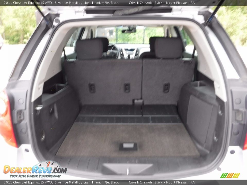 2011 Chevrolet Equinox LS AWD Silver Ice Metallic / Light Titanium/Jet Black Photo #23