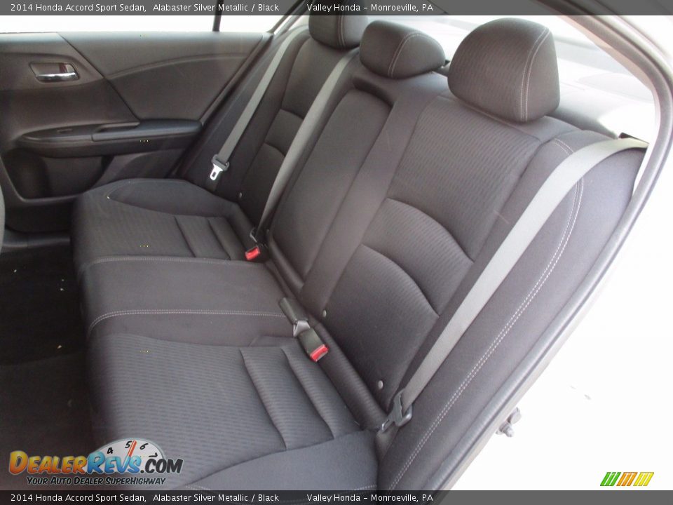 2014 Honda Accord Sport Sedan Alabaster Silver Metallic / Black Photo #12