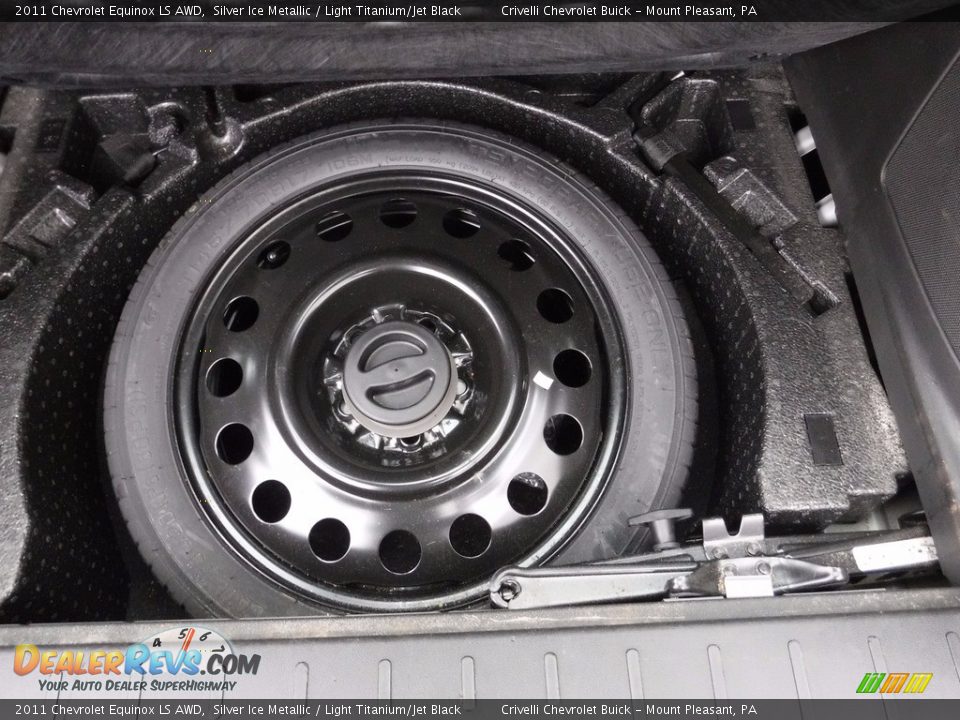 2011 Chevrolet Equinox LS AWD Silver Ice Metallic / Light Titanium/Jet Black Photo #25