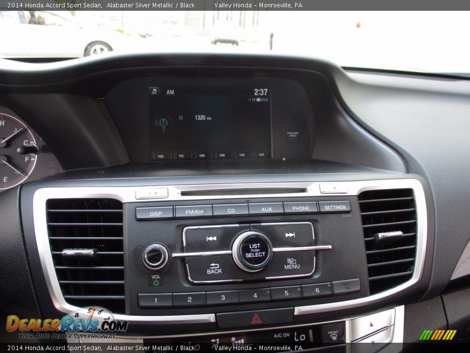 2014 Honda Accord Sport Sedan Alabaster Silver Metallic / Black Photo #15