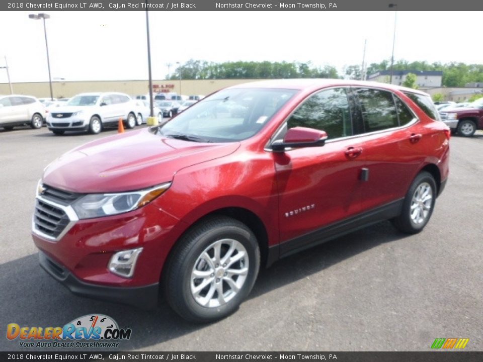 2018 Chevrolet Equinox LT AWD Cajun Red Tintcoat / Jet Black Photo #1