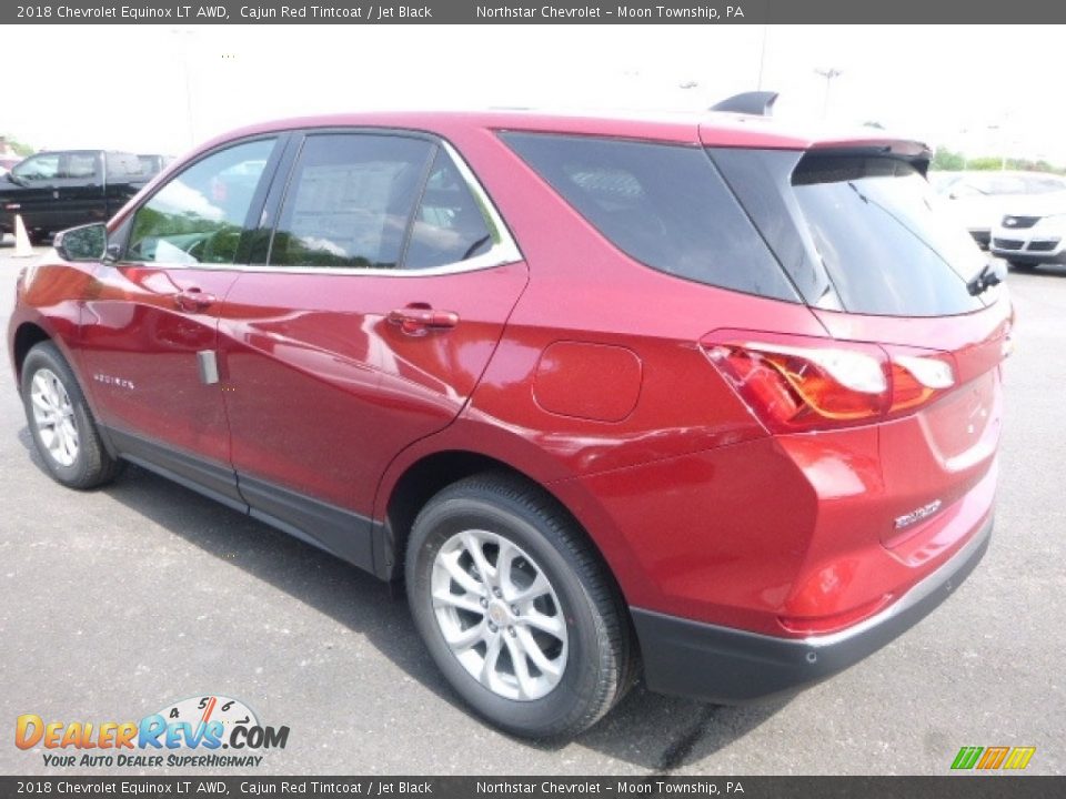 2018 Chevrolet Equinox LT AWD Cajun Red Tintcoat / Jet Black Photo #2