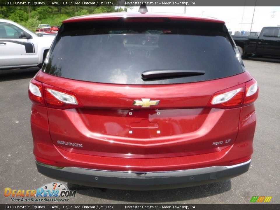 2018 Chevrolet Equinox LT AWD Cajun Red Tintcoat / Jet Black Photo #3