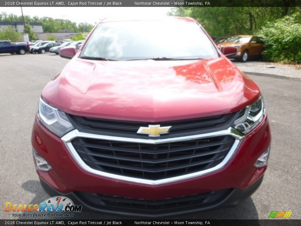2018 Chevrolet Equinox LT AWD Cajun Red Tintcoat / Jet Black Photo #7