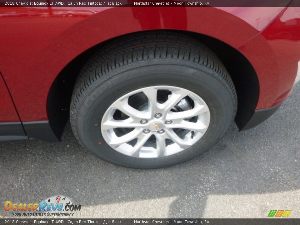 2018 Chevrolet Equinox LT AWD Cajun Red Tintcoat / Jet Black Photo #8