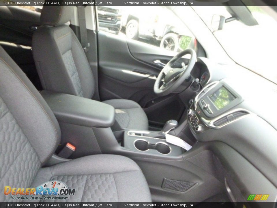 2018 Chevrolet Equinox LT AWD Cajun Red Tintcoat / Jet Black Photo #9