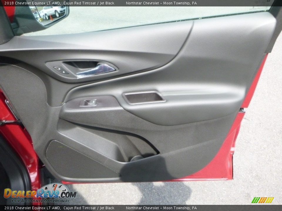 2018 Chevrolet Equinox LT AWD Cajun Red Tintcoat / Jet Black Photo #11