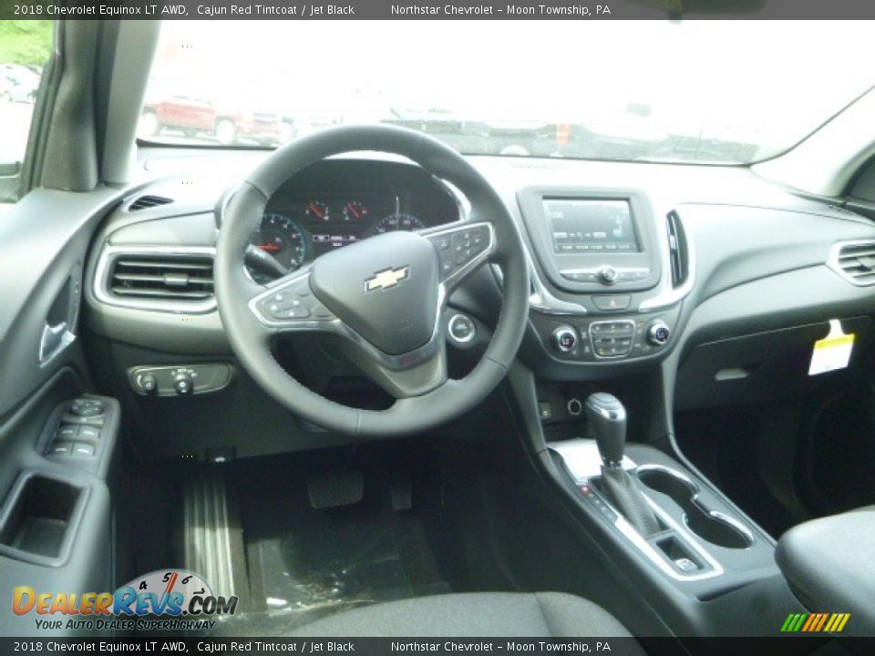 2018 Chevrolet Equinox LT AWD Cajun Red Tintcoat / Jet Black Photo #13
