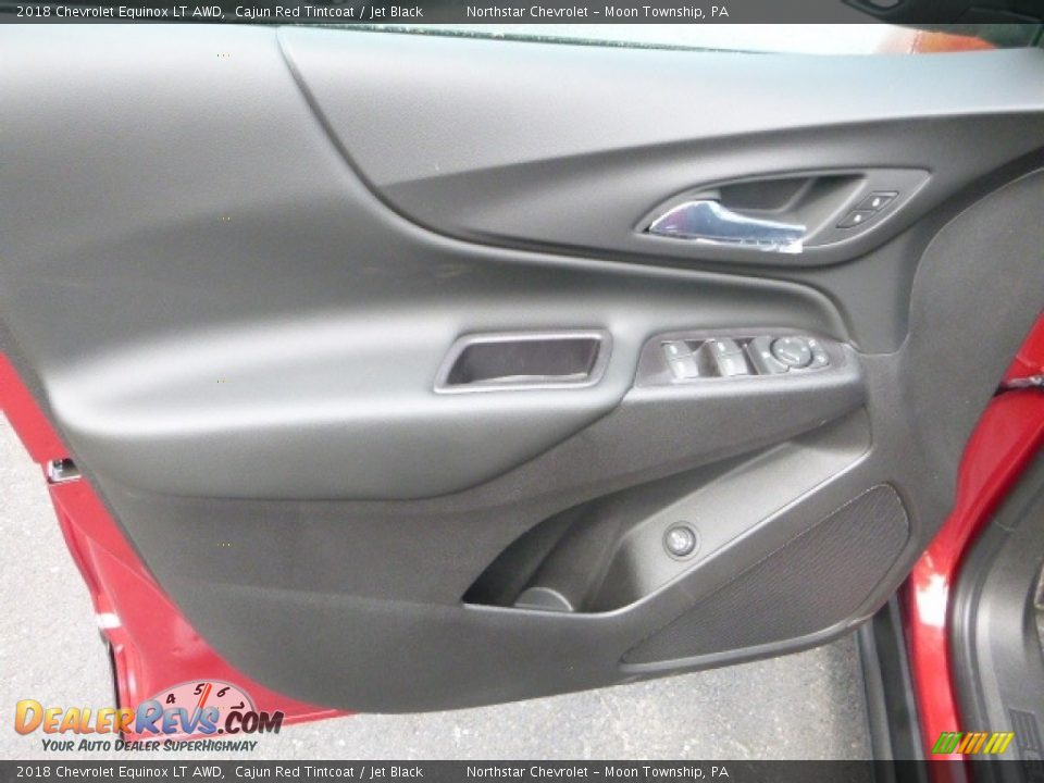 2018 Chevrolet Equinox LT AWD Cajun Red Tintcoat / Jet Black Photo #14