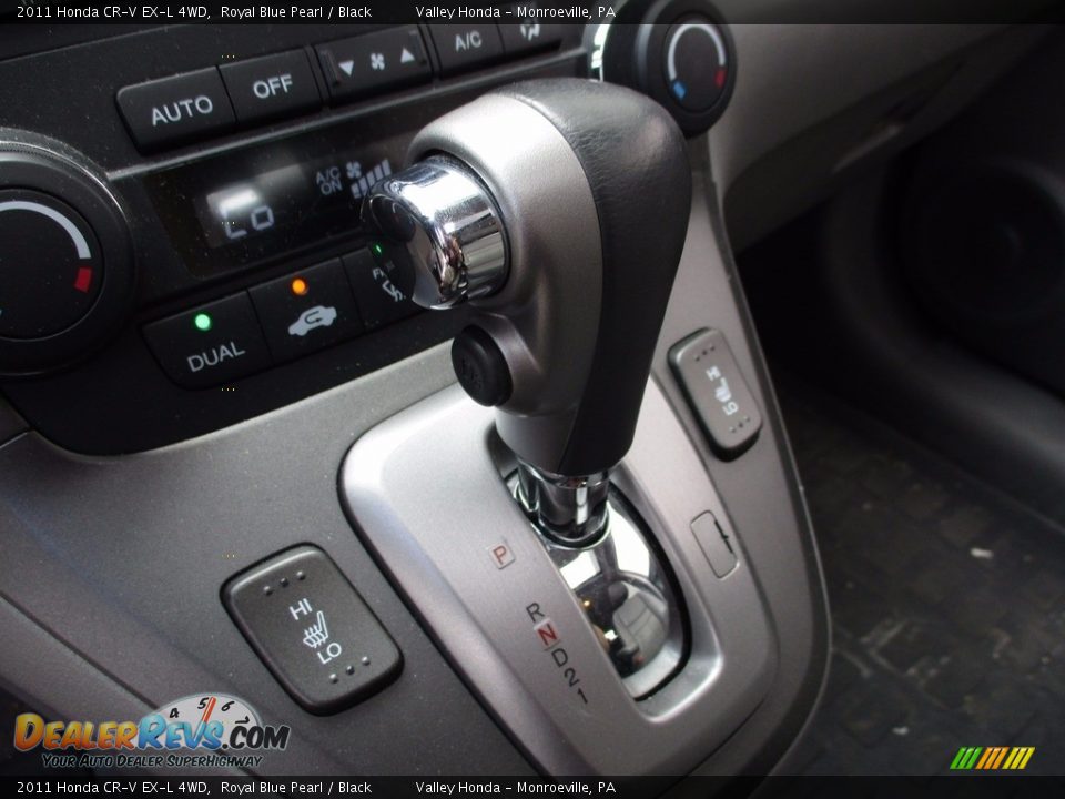 2011 Honda CR-V EX-L 4WD Royal Blue Pearl / Black Photo #14