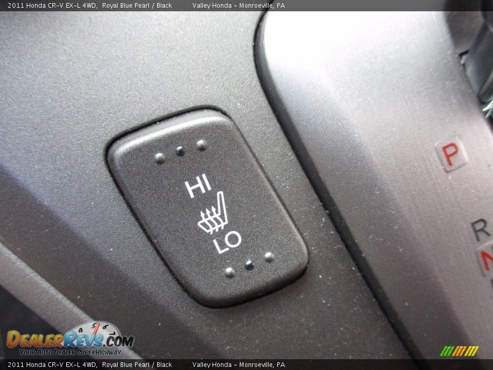 2011 Honda CR-V EX-L 4WD Royal Blue Pearl / Black Photo #16