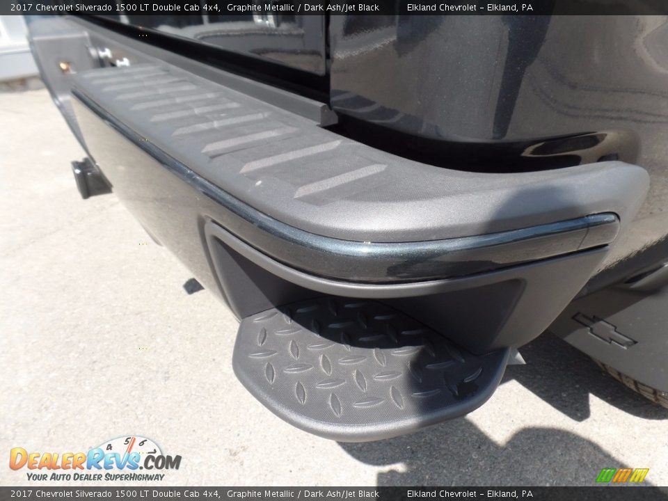 2017 Chevrolet Silverado 1500 LT Double Cab 4x4 Graphite Metallic / Dark Ash/Jet Black Photo #12