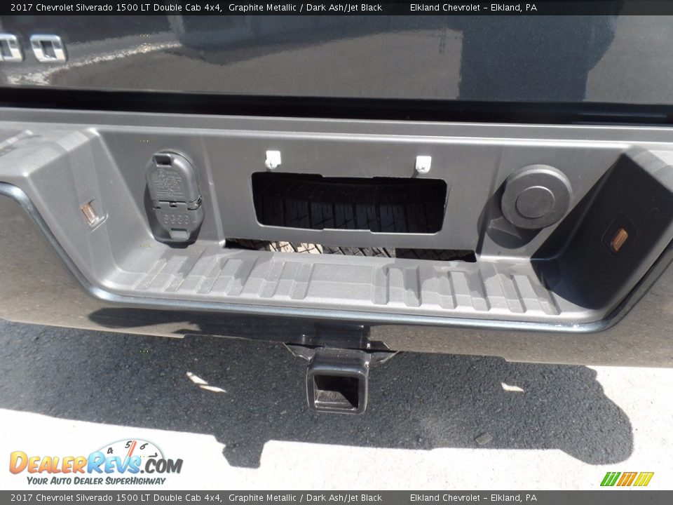 2017 Chevrolet Silverado 1500 LT Double Cab 4x4 Graphite Metallic / Dark Ash/Jet Black Photo #13