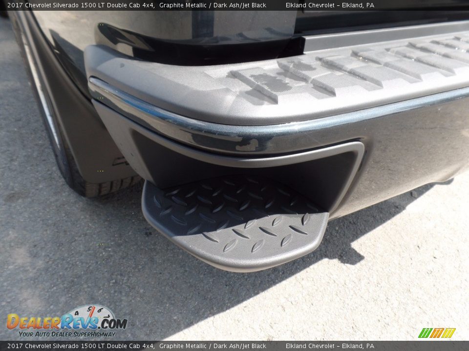 2017 Chevrolet Silverado 1500 LT Double Cab 4x4 Graphite Metallic / Dark Ash/Jet Black Photo #14