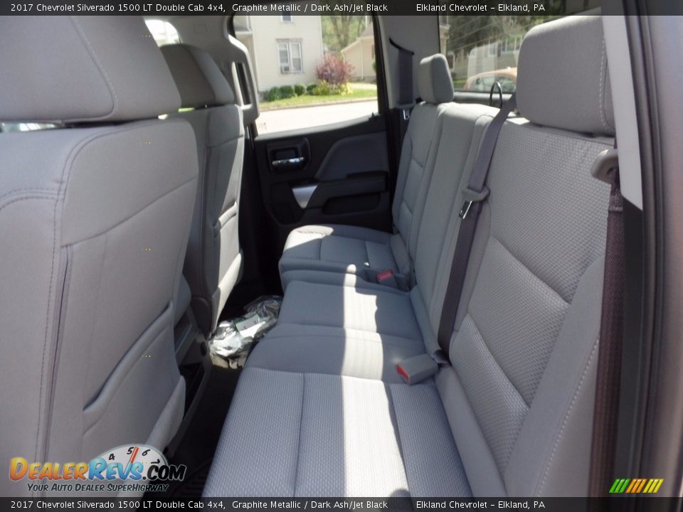 2017 Chevrolet Silverado 1500 LT Double Cab 4x4 Graphite Metallic / Dark Ash/Jet Black Photo #16